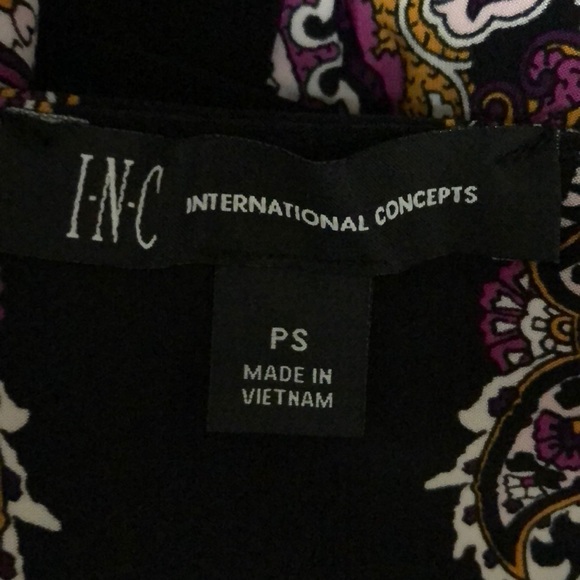 I-N-C internacional concepts black sleeveless PS - Picture 12 of 12